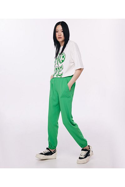 Twist Jogger pants with pockets