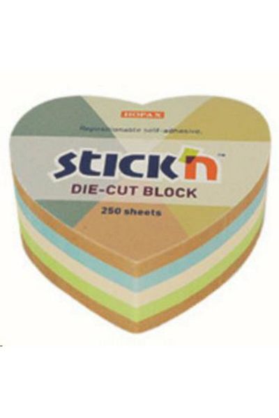 Gıpta Stickn 64*67 Kraft Heart Adhesive Noteblock