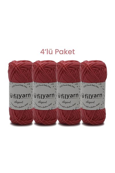 Filyarn Oeko-Tex Certified 25 γραμμάρια βαμβακερό νήμα μωρού - Γιλέκο και σετ 4 τεμαχίων