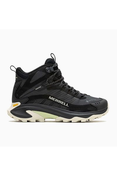 Merrell J037826 Moab Speed 2 Mid Gtx Women's Outdoor Hiking Boots Black Gray