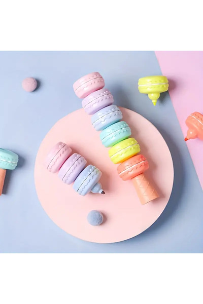 hediyeofisi Makaron 5'li Keçeli Kalem