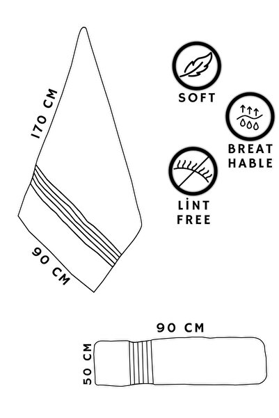 Rebeka 2-Piece King Size Bath Towel Set