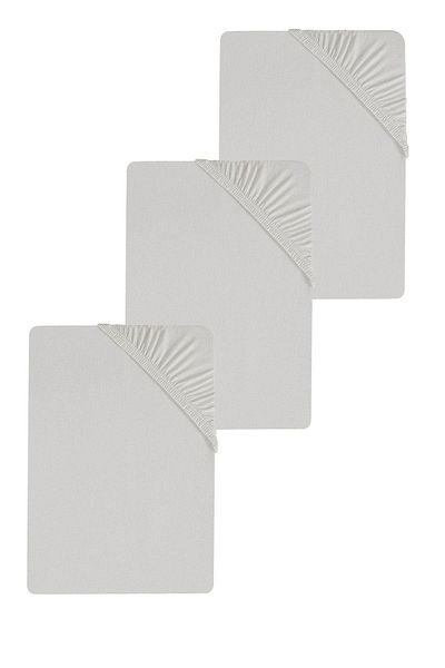 COTENCONCEPT 3 Single Cotton Combed Sheets - 140x200 cm Elastic