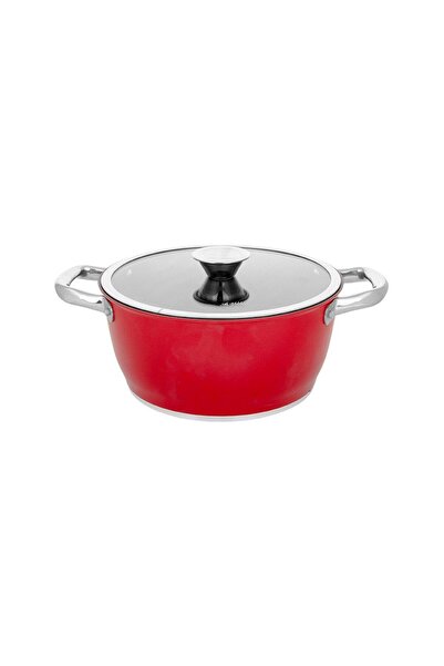 Aryıldız Prestige 24/12 Red Pot - Trendy Induction