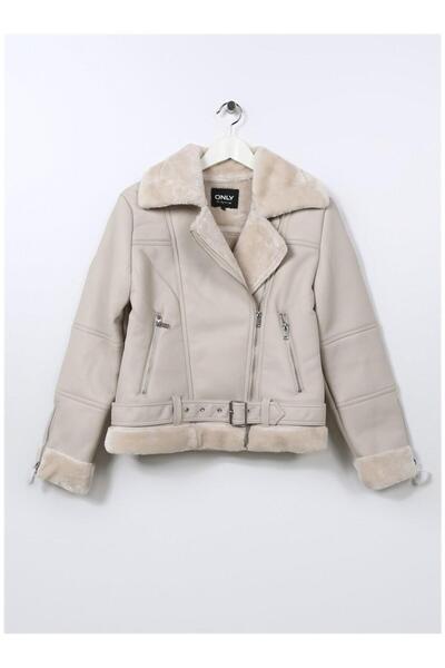 ONLY Onlagnete Faux Leather Biker JKT OTW Kadın Mont
