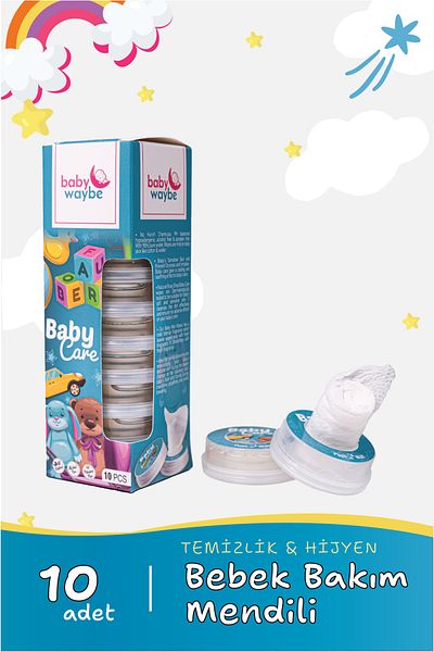 babywaybe Baby Care & Cleaning & Hygiene Press Wipes