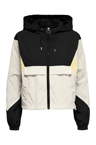 ONLY Palton cu buzunar cu glugă Color Block Palton pentru femei 15242436