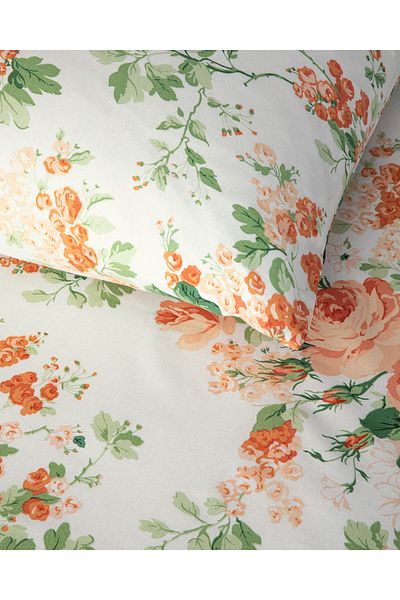 English Home Sada povlečení na dvojitou přikrývku Mystic Rose oranžová