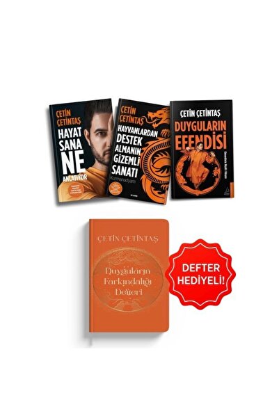 Destek Yayınları Çetin Çetintaş Kitap Seti Defter Hediyeli (3 Kitap)