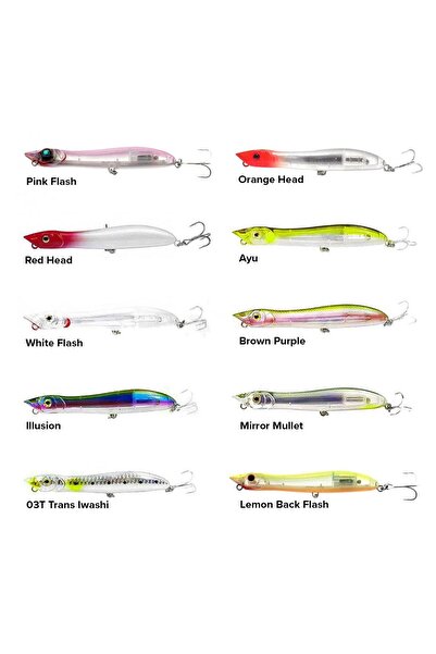 Fujin Z-walker 12.5 Cm 18 gr Su Üstü Maket Balık