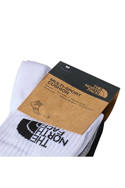 THE NORTH FACE Multi Sport Cush Quarter Sock 3P Unisex Socks