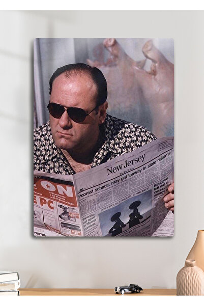 DekorHane Tony Soprano, The Sopranos - Pictură strălucitoare cu imprimare met...