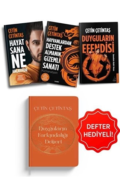 Destek Yayınları ÇETİN ÇETİNTAŞ DEFTER HEDİYELİ SET (3 KİTAP)