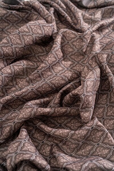 JAWEL Kadın Küçük Etnik Desen Soft Eşarp