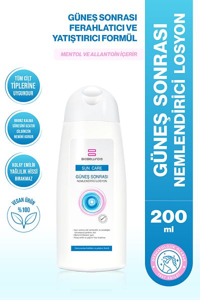 BioBellinda After Sun Moisturizing Lotion 200 ml (Set of 2)