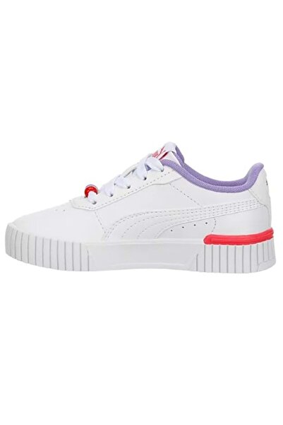 Puma Carina 2.0 Pearls Ps 398478-01 Sneaker Çocuk Spor Ayakkabı BEYAZ