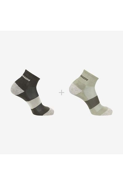Salomon Унисекс чорапи Evasion Ankle, 2 броя