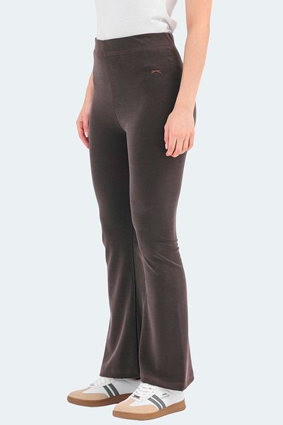 Slazenger Jambiere de damă KITTENS de culoare cafea