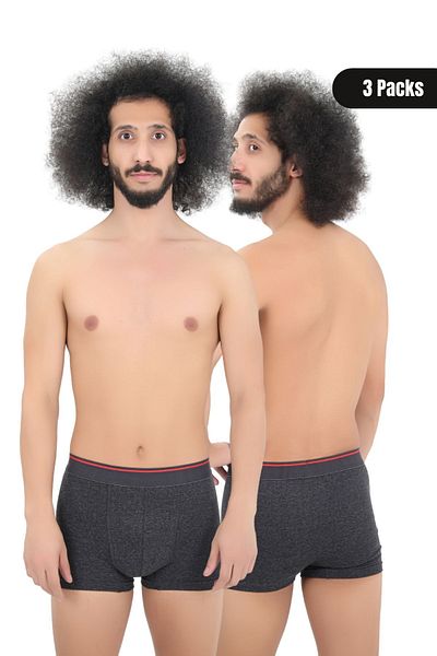 CENNETOĞLU Ανδρικό πακέτο 3 Lycra Boxers με ειδική συσκευασία