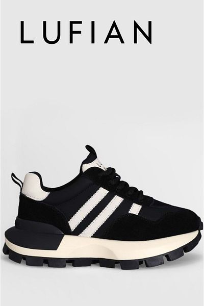 Lufian Τατουμ 121230011   Unisex Μαύρα Παπούτσια Sneaker