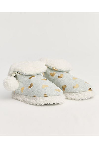 Chirpy Henr - Polka Dot and Pompom Women's Slippers