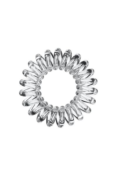 InvisiBooble مشبك شعر Invisibobble الأصلي الكريستالي الشفاف مكون من 3 قطع