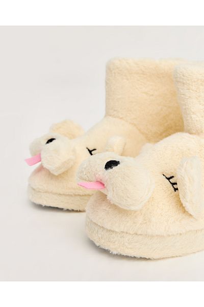 Chirpy Fant - Dog Figured Women's Slippers