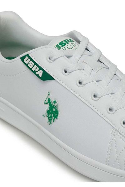 U.S. Polo Assn. ΒΑΣΗ. Polo Assn Costa Unisex Sneakers - Λευκό και Πράσινο