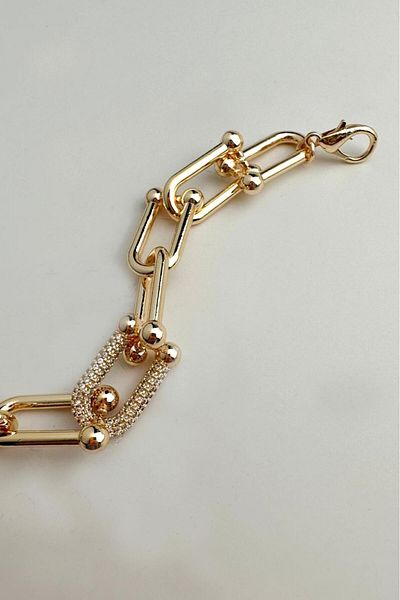 Modex Special Series Thick Tifany Bracelet with Zircon Stone