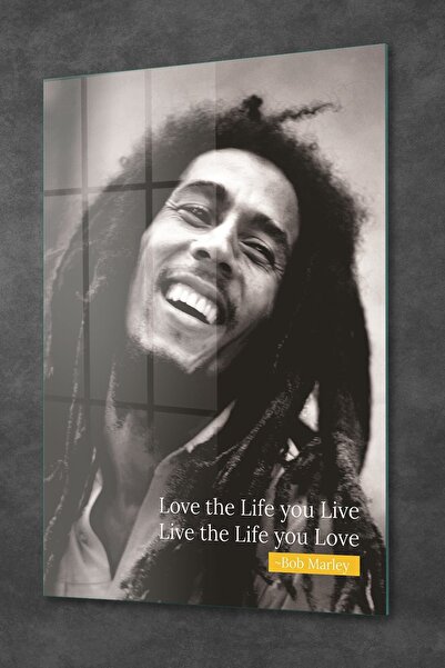 Decovetro Glass Painting Bob Marley