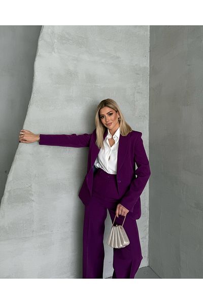 Vuntal BUTİK Blazer Suit Single Button Jacket Pants
