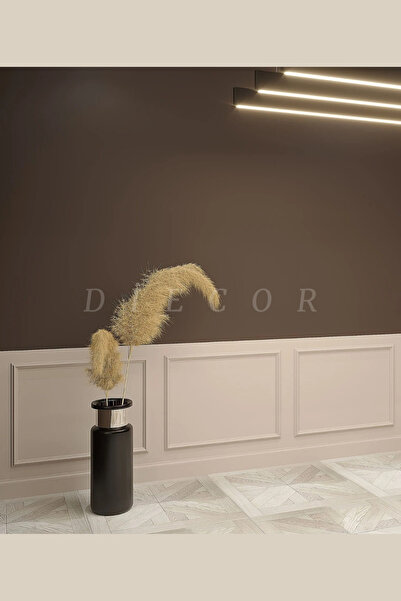 DİECOR Dekoratif Boyanabilir 4 Cm Antre Ve Koridor Çerçevesi Muhteşem Duvar Çıtası Tasarımı