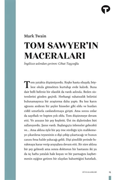 Turkuvaz Kitap Tom Sawyer'in Maceraları