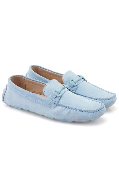 Desa Pantofi casual din piele de piele intoarsa pentru barbati Kaiya Blue