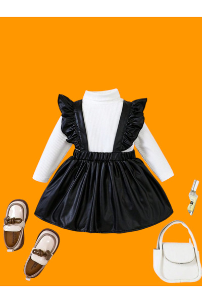 shop suni deri elbise yeni sezon