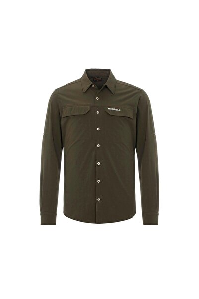 Merrell Gusto Erkek Outdoor Taktik Gömlek Haki M23GUSTO
