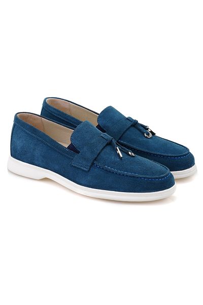 Desa Loafer din piele de căprioară pentru bărbați Kaitlin Blue