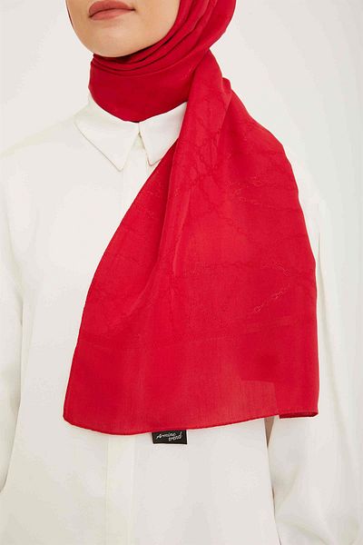 Armine Trend Dark Candy Pink Bowl Shawl 1-21226
