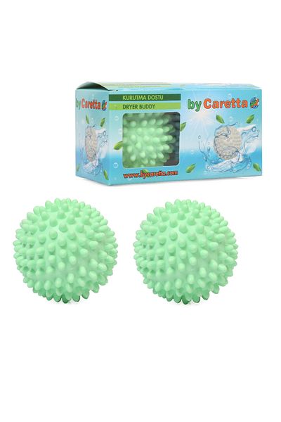 ByCaretta Clothes Dryer Ball 2 Pieces Green