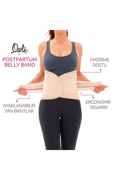 Owli Corset Naștere Femei Culoare Nud - M/L Lungime