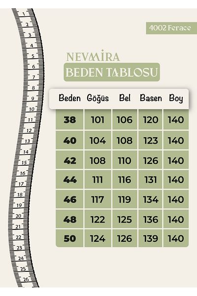 nevmira Mânecă balon din mătase Medina Ferace Abaya 4002