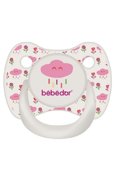 Bebedor Pink Crystal Series Palate Pacifier - 6-18 Months (Code:172)