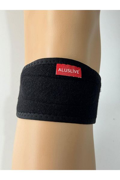 ALUSLİVE شريط Aluslive Patella Tendom بحجم قياسي قابل للاستخدام على اليمين واليسار