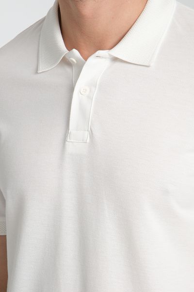 Frappoli Μπλουζάκι Basic Polo Neck Comfort Fit 100% Cotton Pique