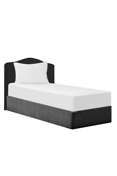 Ender Home Cearșaf și fată de pernă din bumbac pieptănat cu un singur elastic, 100% bumbac