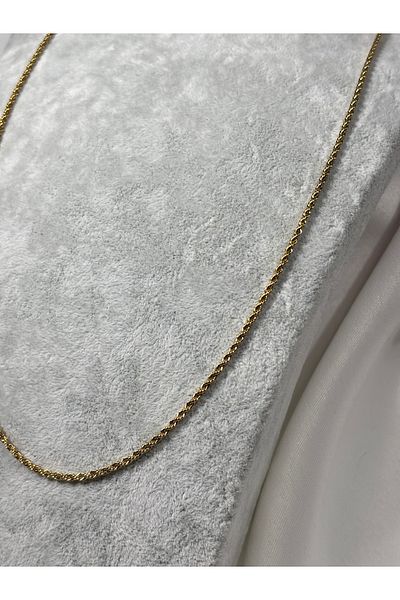 Uzak Işıklar Gold Chain Necklace