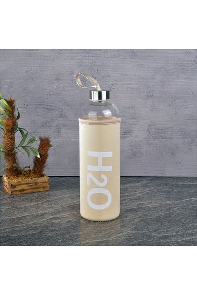 Tohana 1000 ml Cinnamon - Glass Flask with Case