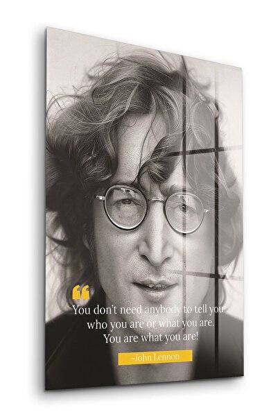 Decovetro Γυάλινος πίνακας Τζον Λένον