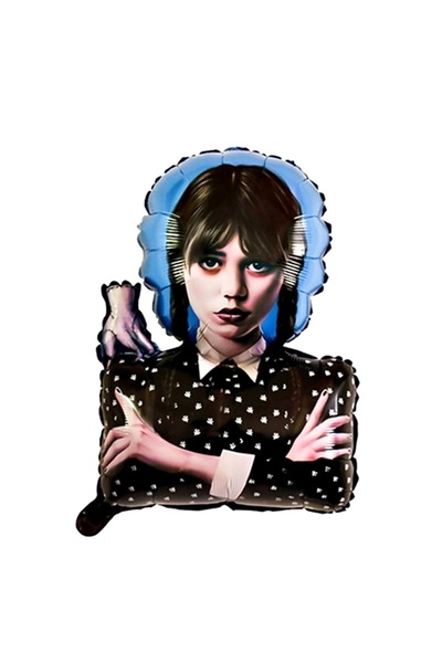 Parti Station بالون الأربعاء آدامز كونسبتي الأربعاء الفويل - 85x58 سم 1 قطعة