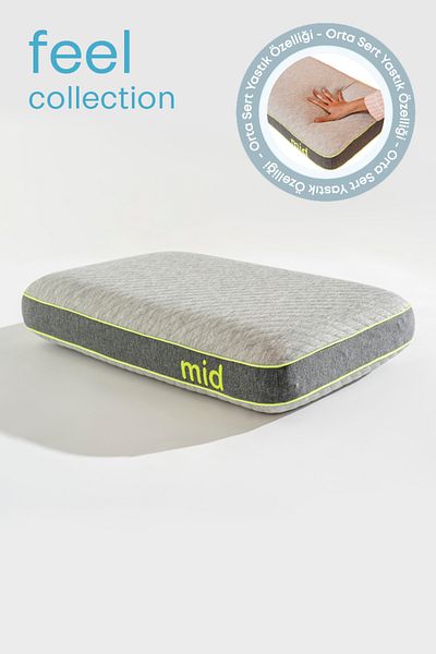 Softlife Feel Mid Visko Pillow - Medium Hard Visco Orthopedic Pillow